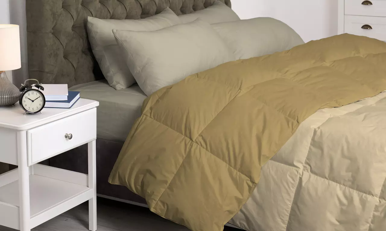 Piumino ipoallergenico reversibile