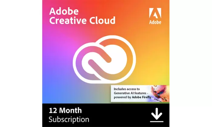 Transform ideas with Adobe Creative Cloud All Apps — 1 Year Subscription for Windows & Mac (Save up to 25%) - Primary Image