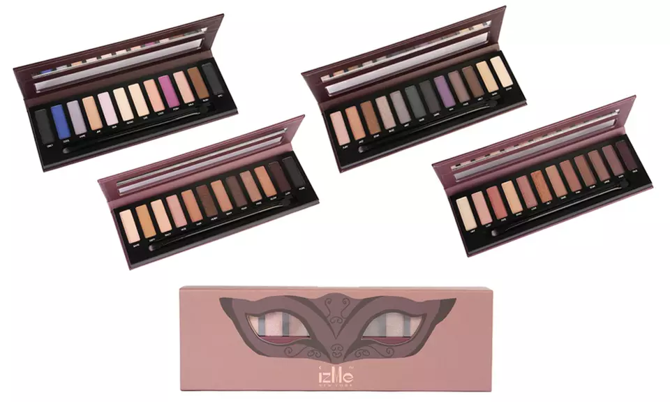Izme 12-Color Eye Shadow Palettes (multiple options) - Primary Image