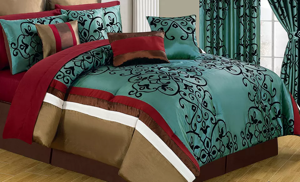 Bedroom in a Bag; 24-Piece Queen Set or 25-Piece King Set from $129.99–$139.99. - Primary Image