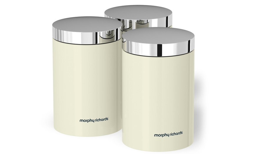 Image 12: Morphy Richards Set of Canisters