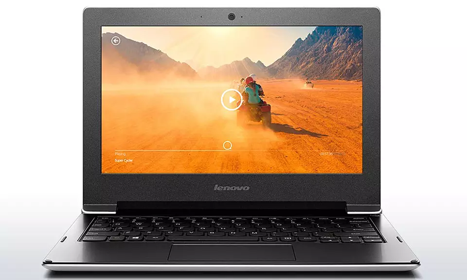 Lenovo 11.6" Laptop with Intel Celeron N2840 Processor/2GB RAM/32GB Hard Drive (Manufacturer Refurbished) - Primary Image