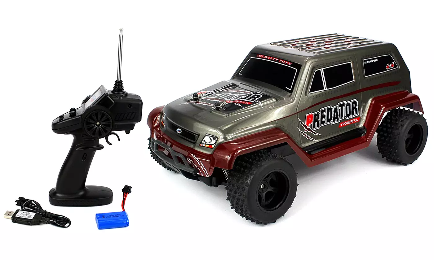 Velocity Toys Off Road 1:10-Scale High Speed RC Truck - Primary Image