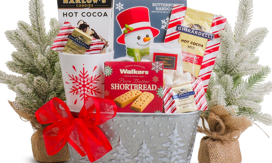 Image 7: Coffee & Tea Beverage Gift Baskets: Republic of Tea, Tazo Tea, K-Cups, and More!