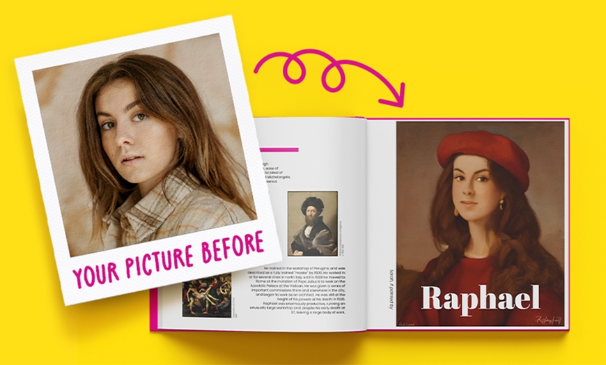 Image 1: Personalised Art Books for You or Your Pets - Softcover or Hardcover