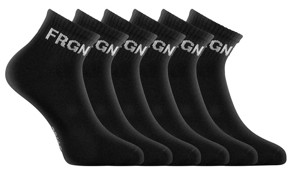Lot de 6 paires de chaussettes quarter Freegun