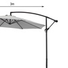 Image 14: Outdoor 3M Large Cantilever Parasol