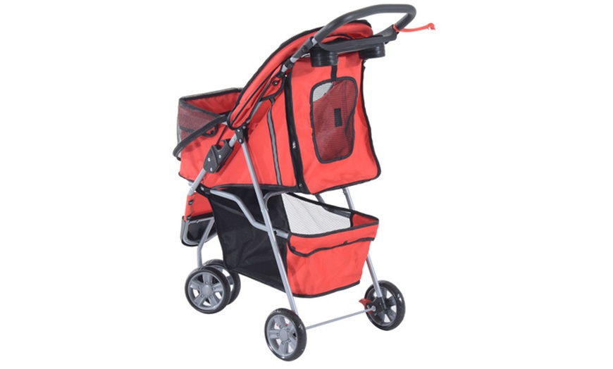 Image 7: PawHut Pet Stroller