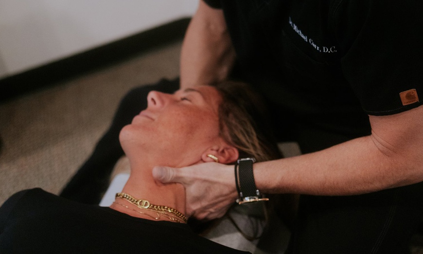 Image 2: Chiropractic Consultation, Exam, X-Rays, Adjustment & Optional Massage