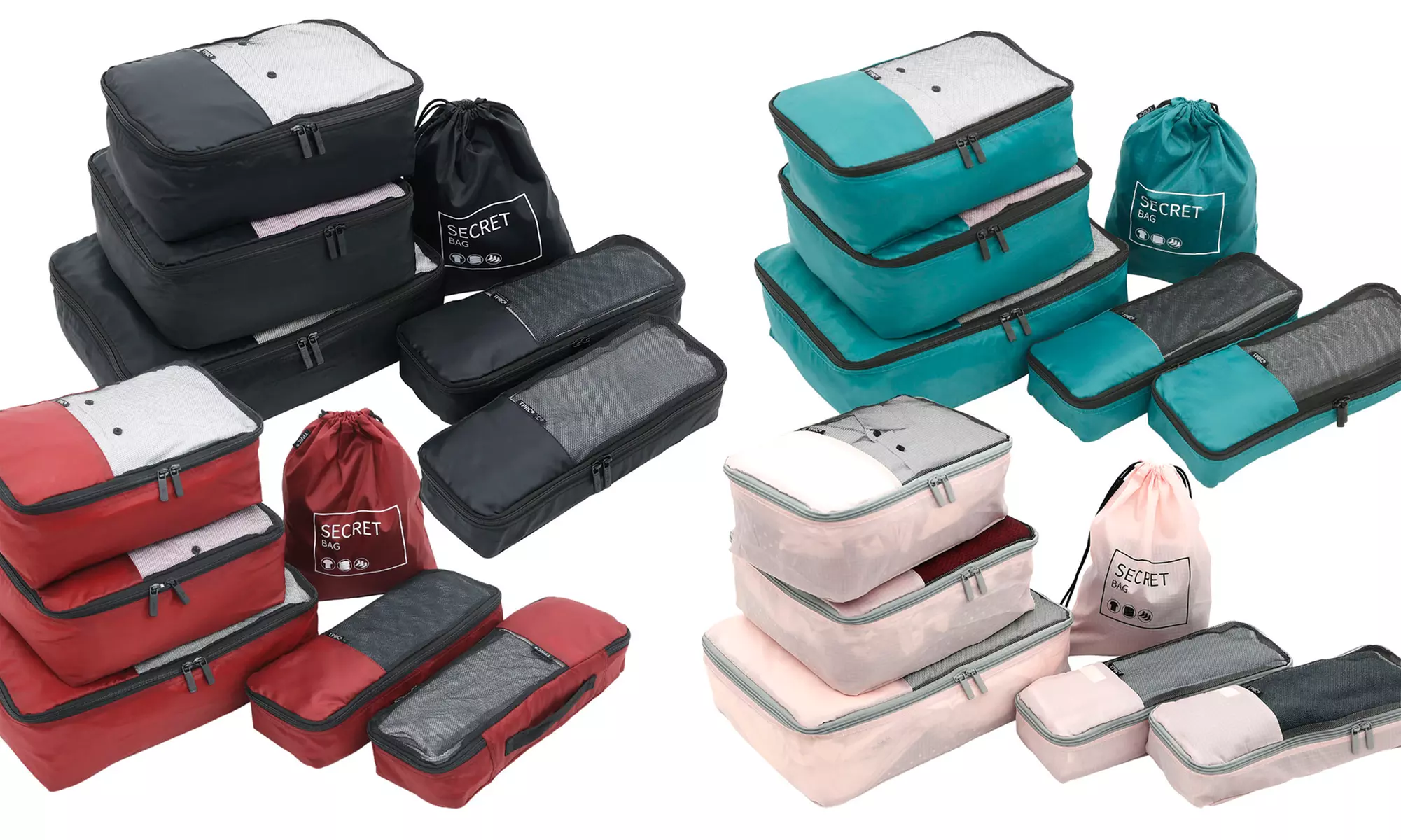 TPRC Packing Cube Set (6-Piece)  - Primary Image