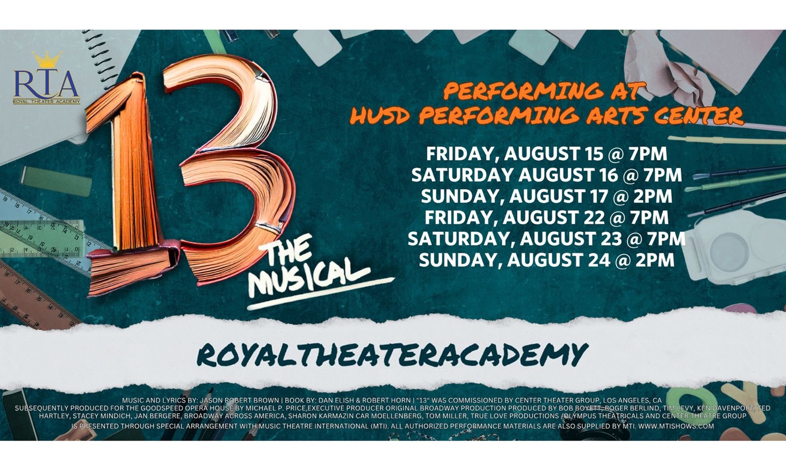 Up to 40% Off on Musical at Royal Theater Academy