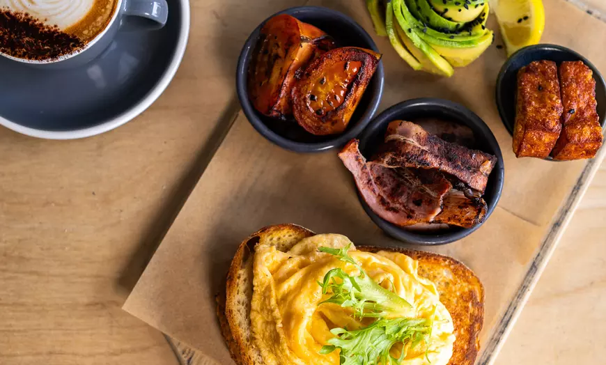 Image 1: Choose Any of the Following Breakfast, Brunch Items, and Small Drink