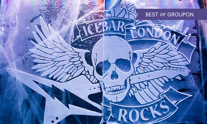 ICEBAR London: Three-Course Meal and Icebar Experience with Champagne or a Cocktail (35% Off) - Primary Image