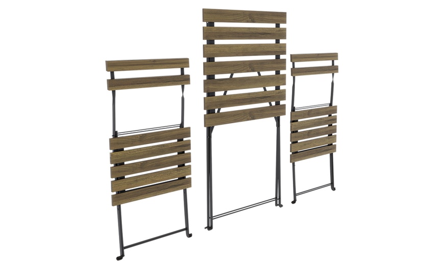 Image 3: Set bistrot Hanoi con 1 tavolino e 2 sedie