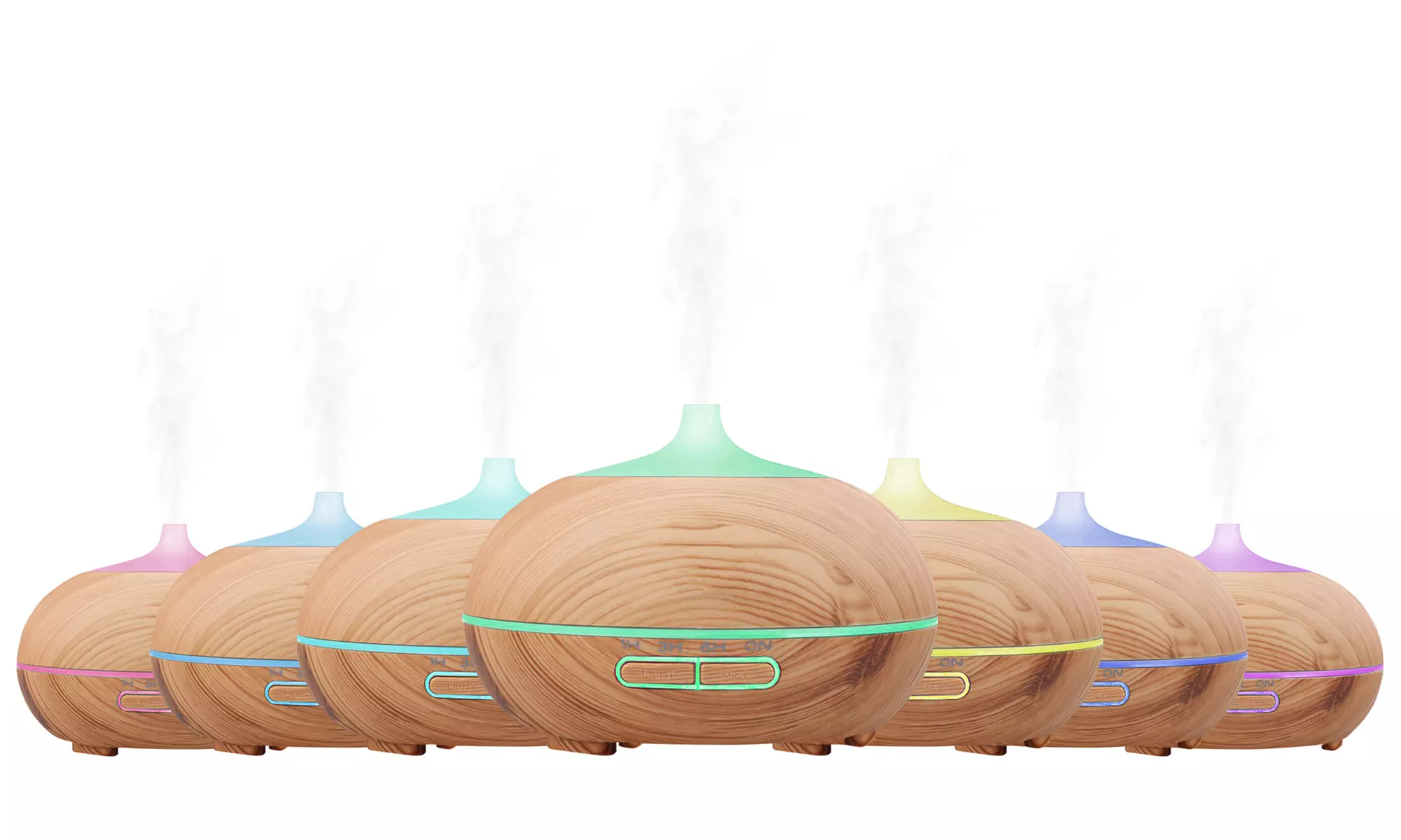 Ultrasonic Diffuser and Oil Gift Set (6-Pack) - Second Medium