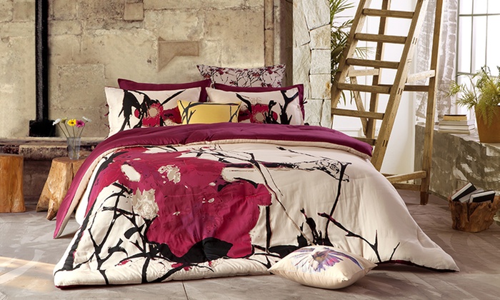 Kensie 3-Piece Duvet-Cover Set | Groupon Goods