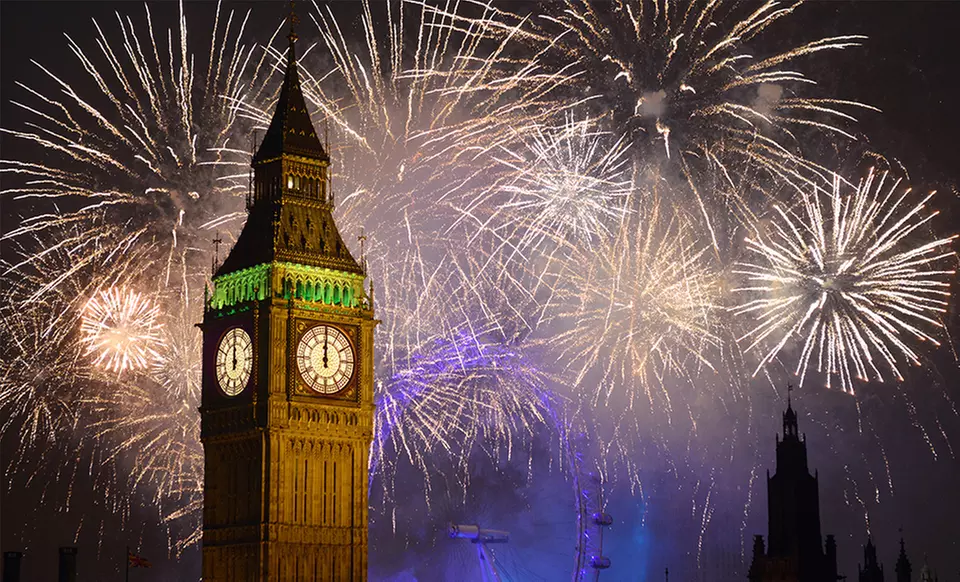 7-Day New Year's Eve Vacation in London with Airfare from go-today. Price/Person Based on Double Occupancy. - Primary Image