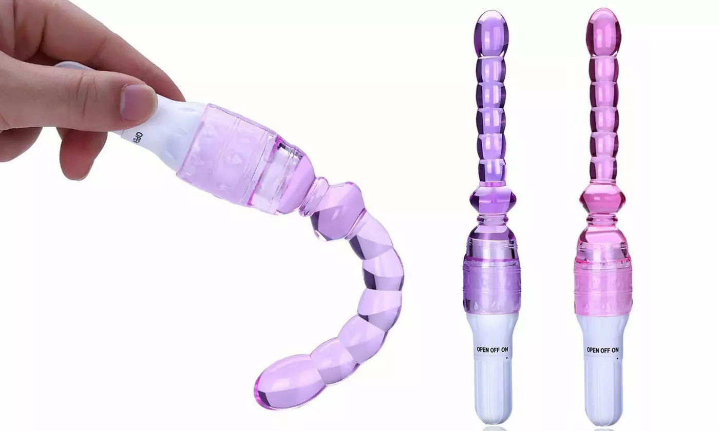 Anal Beads Plug G-spot Stimulation Anal Vibrator