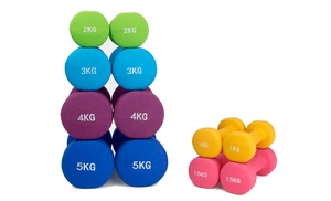 Pair of Neo Neoprene Dumbbells Weights