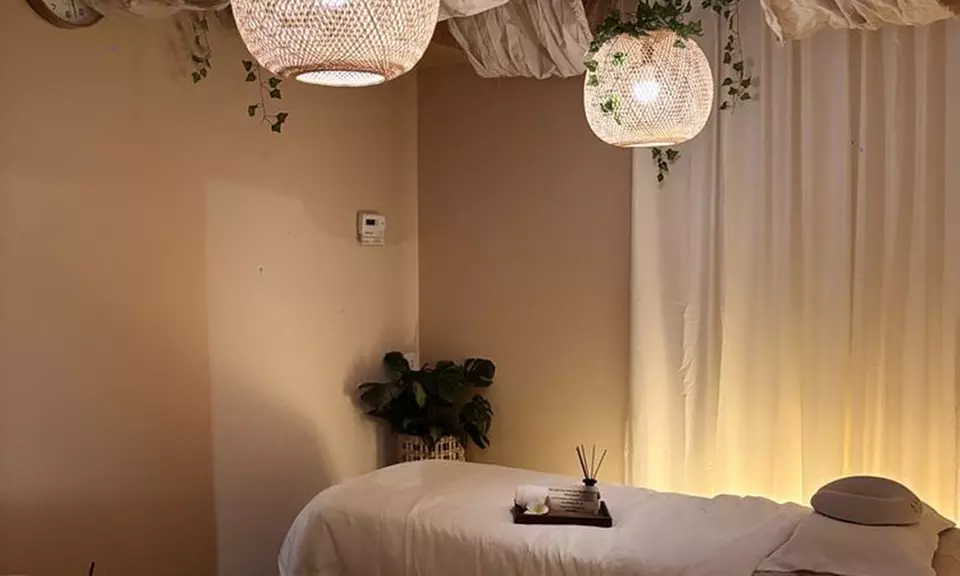 One 60- or 90-Minute Couples Himalayan Salt Stone Aromatherapy Massage