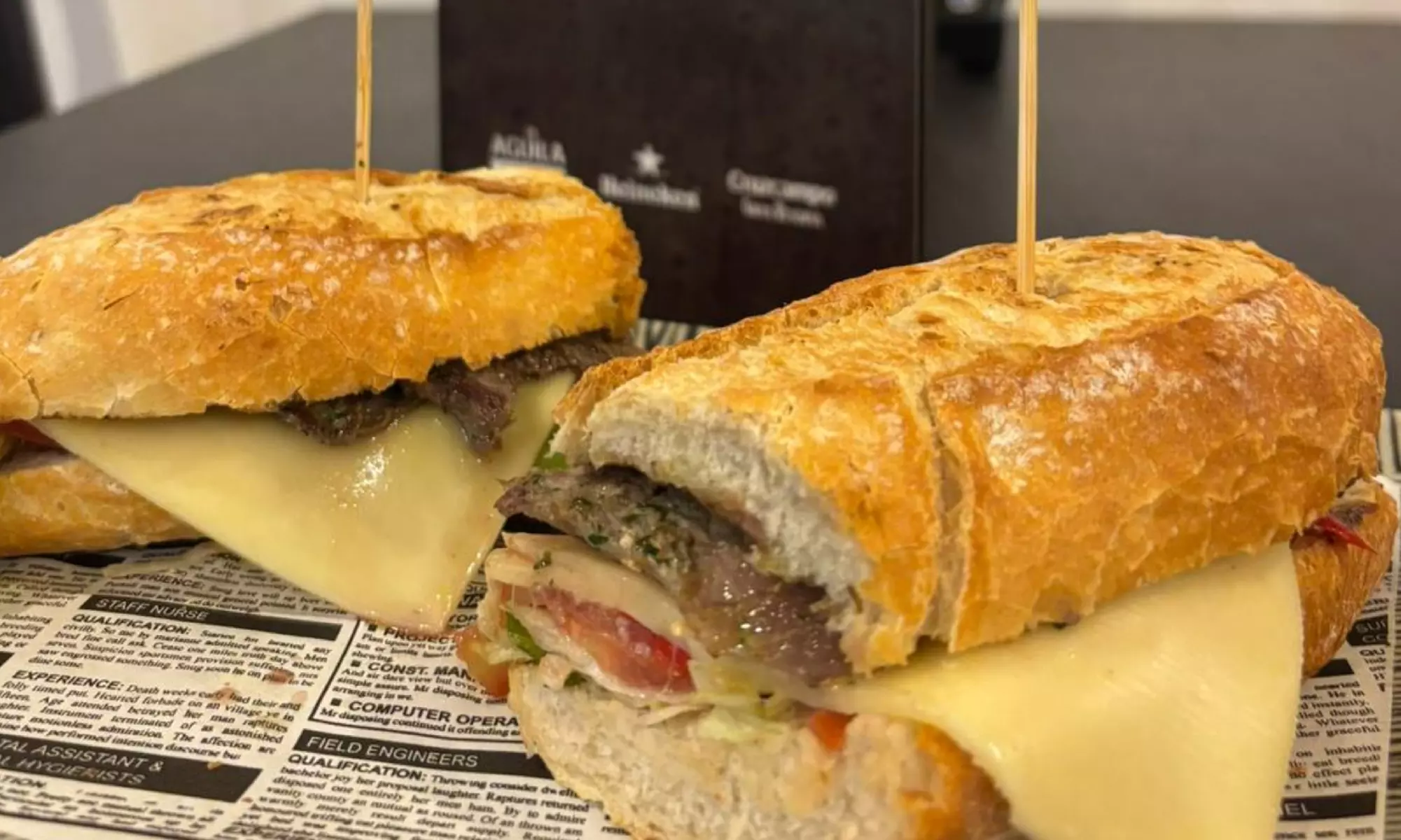 Menú de brunch para 2 o 4 con bebida fría y caliente, tosta y postre