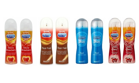 Pack de 2 gels lubrifiants Durex Play 50ml