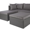 Image 6: Set Salotto da Esterno 5 posti Shally Dogan in Polyrattan disponibile in tre colori