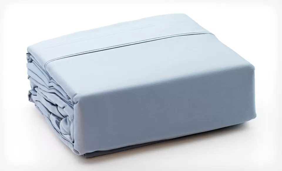 $54 for a Six-Piece 400TC Luxury Cotton-Sateen Sheet Set (Up to $200 List Price). Multiple Options Available. Free Shipping and Returns. - Second Medium