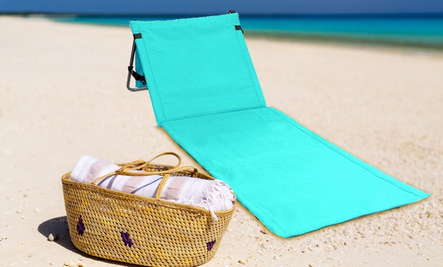 Image 5: Matelas pliable et lit de plage portable