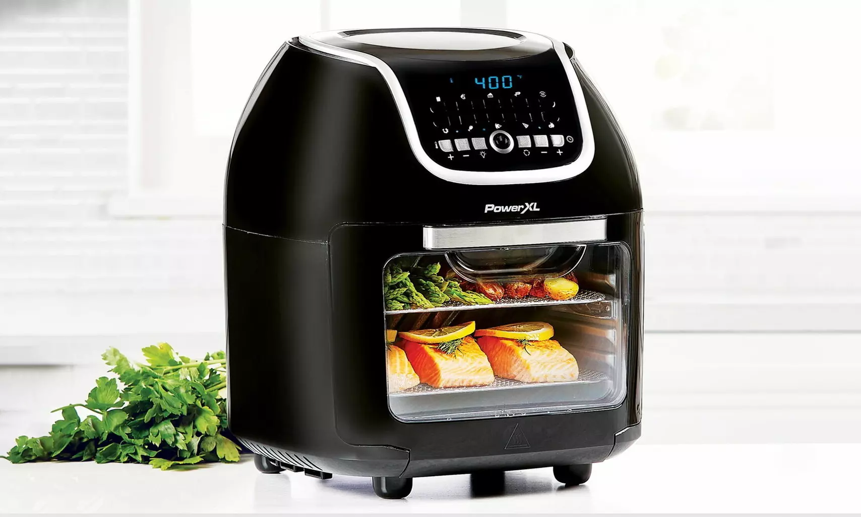 PowerXL Vortex Air Fryer Pro 10 Qt Capacity 1700 Watts Black - New