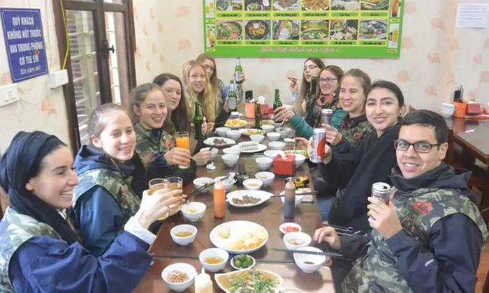 Vietnam: Hanoi Food, Culture, Sight & Fun Tour on Vintage Minsk Motorbike for 1 Person with Halong Tours Booking - Second Medium