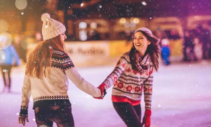 Image 1: Indoor Ice Skating with Skate Hire for 1, 2, or 4, or Family Pass