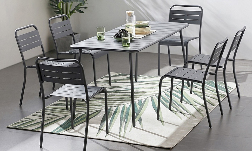 Image 2: Ensemble table et chaises 6 places "Evora" par Kocoon 