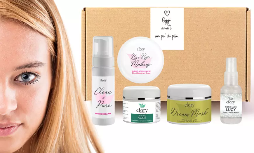 Image 4: Beauty Box skincare per tutti i tipi di pelle made in Italy Efory
