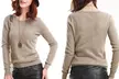 FREE SHIPPING: Stylish Cashmere Blend Knit Jumper w/ Lightweight Fabric, Crewneck & Ribbed Cuffs (Up to 41% Off) - Image 4