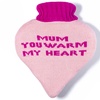 Image 13: One or Two Heart-Shaped Hot Water Bottle 