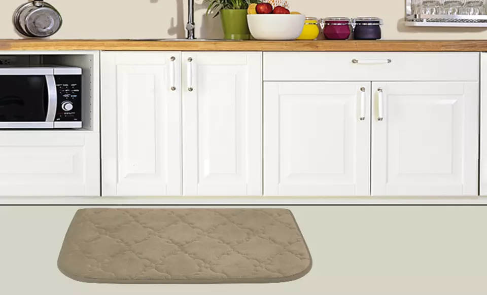 Bouncecomfort Memory Foam Kitchen Mats. Four Colors Available. Free Returns. - Second Medium