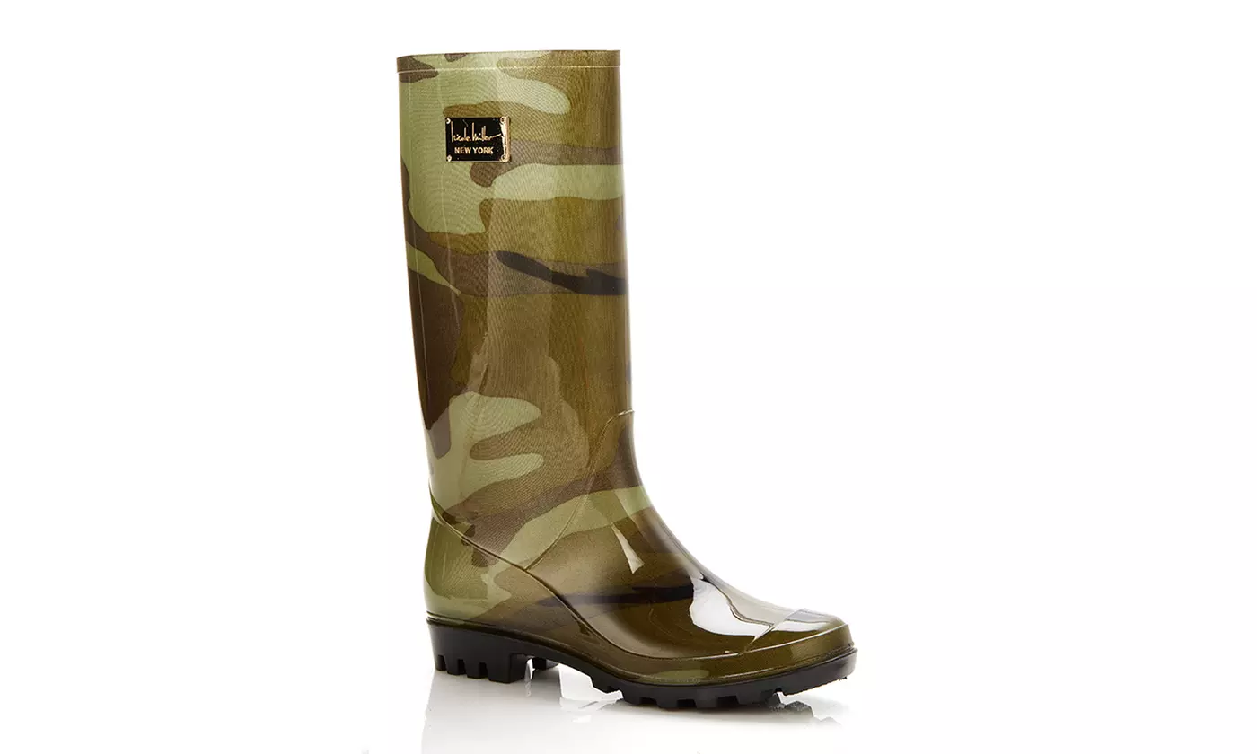 Nicole Miller New York Women's Rainy-Day Boot in Assorted Patterns (Size 6) - Primary Image