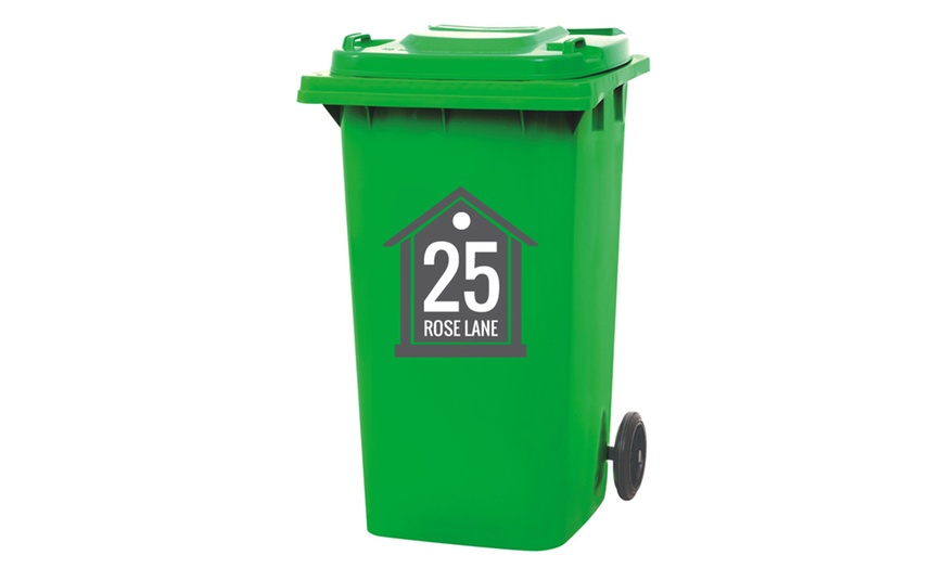 Image 6: Personalised Wheelie Bin Sticker