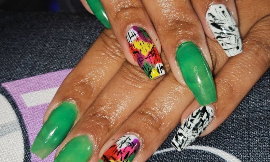 Image 10: Deluxe Manicure and Pedicure with Gel Polish, Sugar Scrub & Paraffin