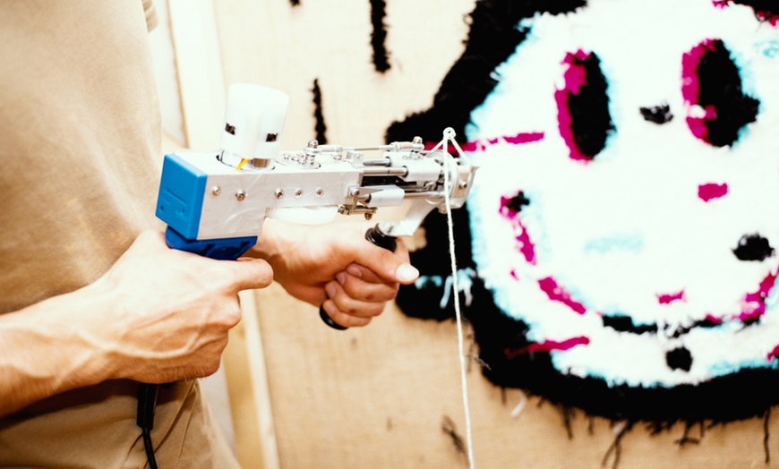 Image 10: Tufting Workshop ''Intro to Rug Tufting 101'' for 1, 2, or 4 People