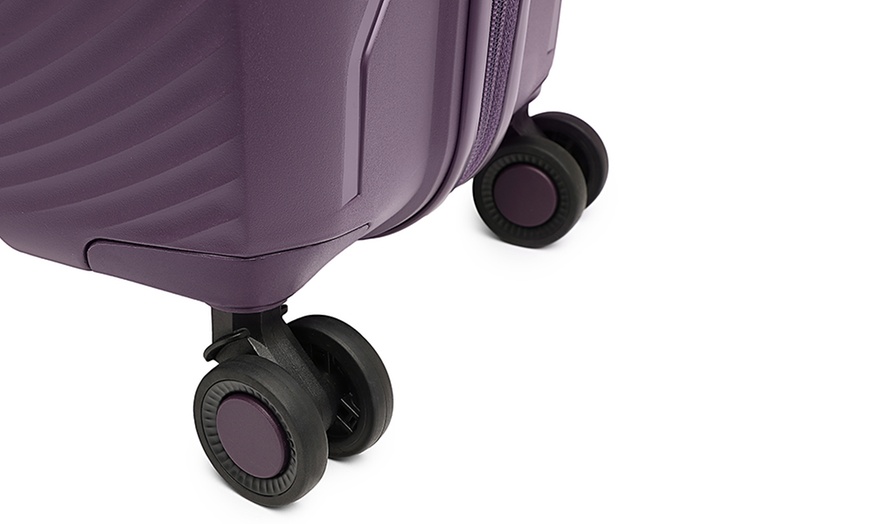 Image 38: Premium - Grade PP Hard - Shell Luggage