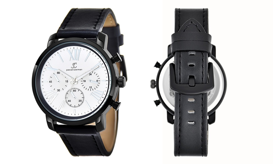 Image 6: Reloj de acero inoxidable con movimiento de cuarzo, de SC Crystal