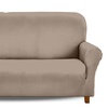 Image 2: Water-Resistant, Elegant Velvet Sofa Cover in Various Sizes