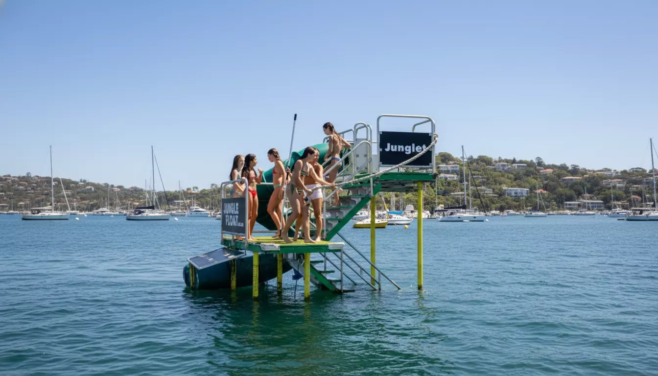 Sydney's Ultimate Floating Playground: Jungle Float Adventure