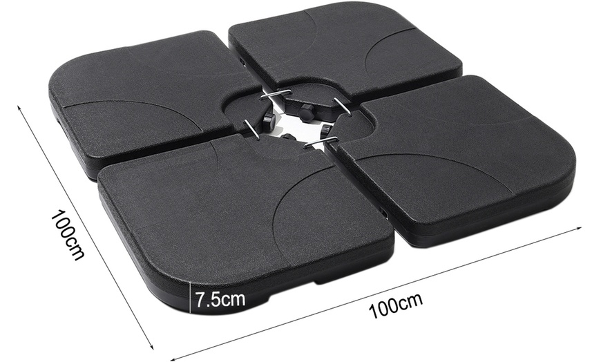 Image 16: 3M Cantilever Parasol Water-, UV-Resistant with Adjustable Height