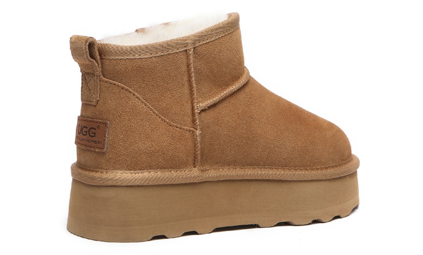 Image 4: Thick Bottom Mini Classic UGG