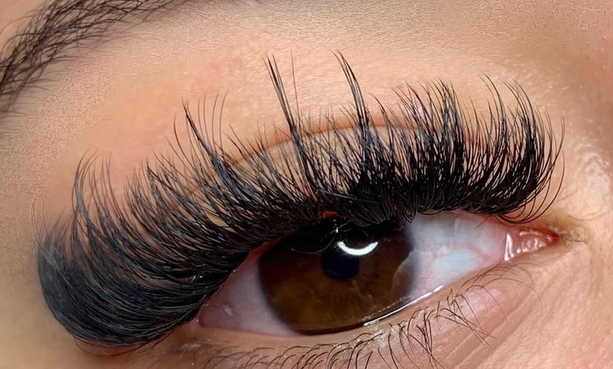 Image 1: Learn 1-1 Classic or/and Volume Eyelash Extension Course
