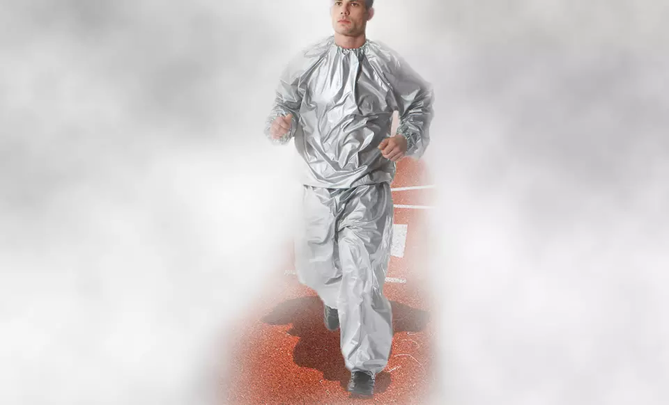Sauna Suit PVC Exercise Clothes. - Second Medium