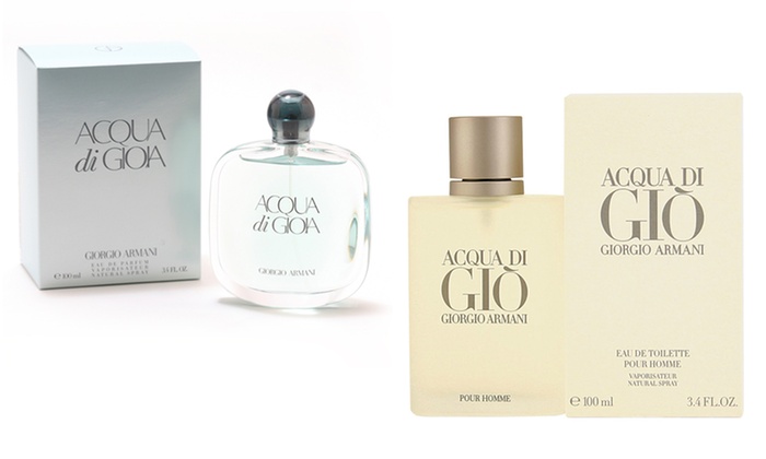 Armani Acqua Di Gio For Men Or Acqua Di Gioia For Women Groupon